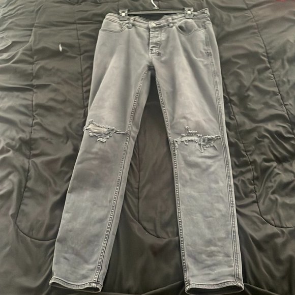 ✨ Kubsi✨ Gray skinny jeans - Picture 1 of 4